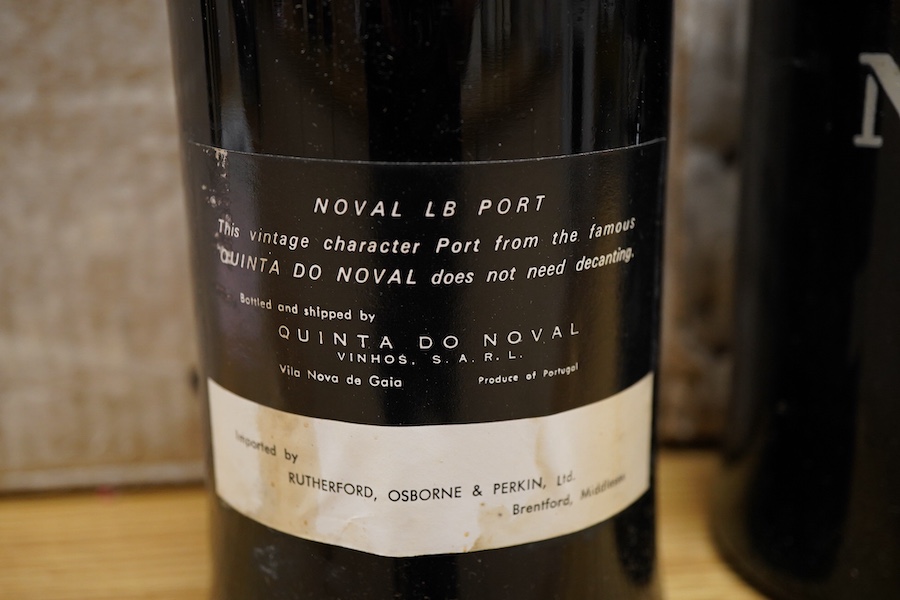 A case and a half of Noval, LB Port (seventeen bottles, boxed)